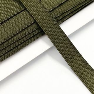 Elastika ploščata 15 mm camo green