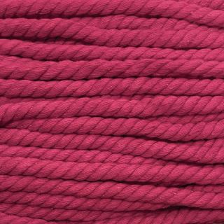 Bombažna pletena vrvica 12 mm fuchsia