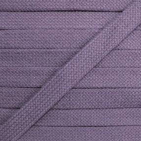 Bombažna ploščata vrvica 13 mm lavender