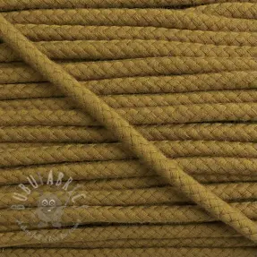 Bombažna vrvica 8 mm golden brown