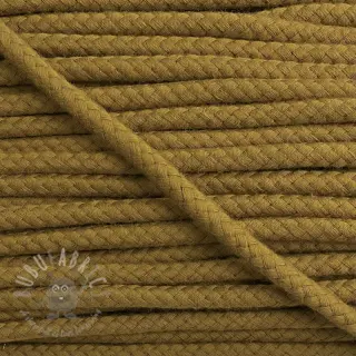 Bombažna vrvica 8 mm golden brown