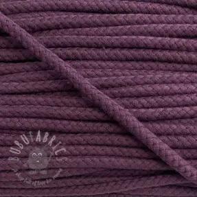 Bombažna vrvica 8 mm violet