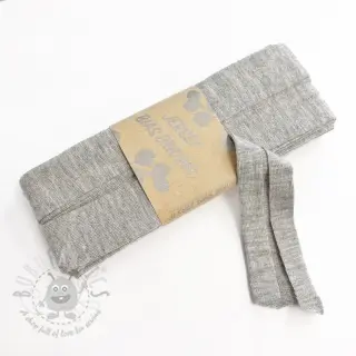 Pritrjevalni trak viskoza - 3 m light grey melange