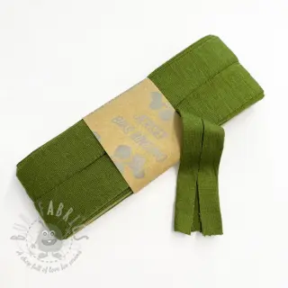 Pritrjevalni trak viskoza - 3 m olive green