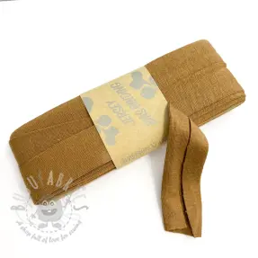 Poševna elastika viskoza - 3 m dark camel