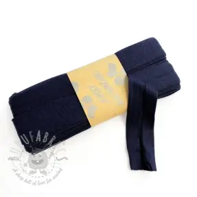 Poševna elastika viskoza - 3 m dark blue
