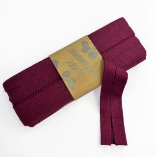 Poševna elastika viskoza - 3 m bordeaux