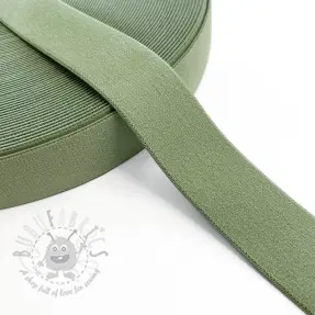 Elastika 3 cm old green