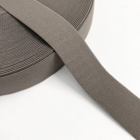 Elastika 3 cm dark taupe