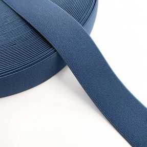 Elastika 3 cm dark jeans