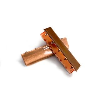 Kovinski zaključek traku 40 mm copper