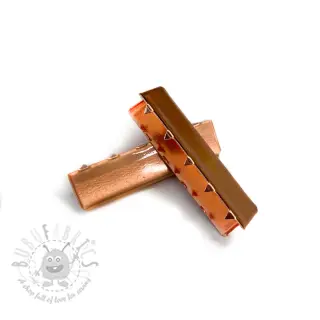Kovinski zaključek traku 40 mm copper
