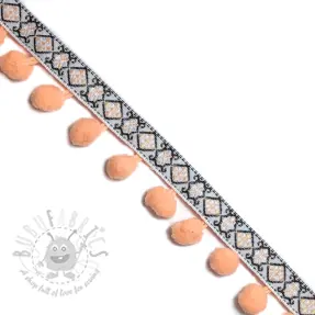 Pompom JACQUARD salmon