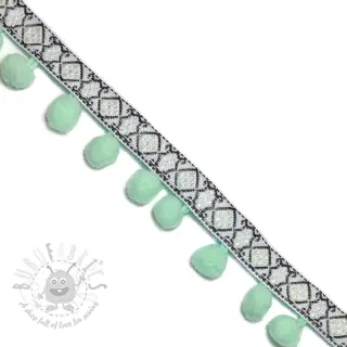 Pompom JACQUARD light mint