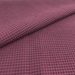 Bombaž z vaflaste vezave purple