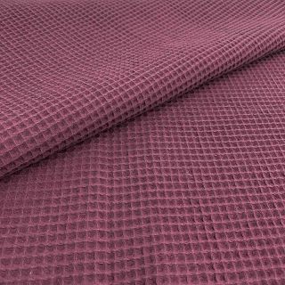 Bombaž z vaflaste vezave purple