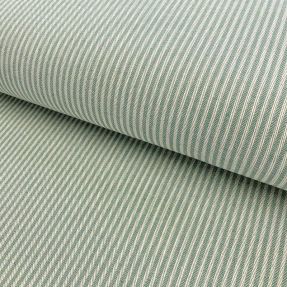 Dekoračná látka DOBBY Colored stripe soft green