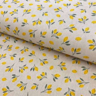 Dekorativno blago Linenlook Little citrus fruits
