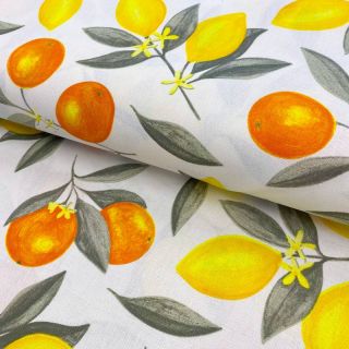 Dekorativna tkanina premium Citrus fruit