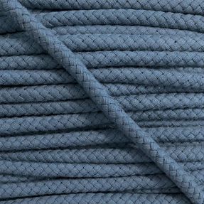 Bombažna vrvica 8 mm srednji jeans