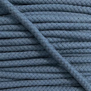 Bombažna vrvica 8 mm srednji jeans