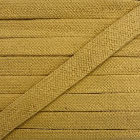 Bombažna vrvica ploska 13 mm camel
