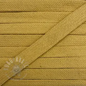 Bombažna vrvica ploska 13 mm camel