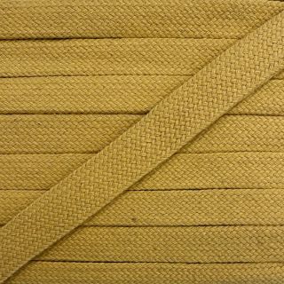 Bombažna vrvica ploska 13 mm camel