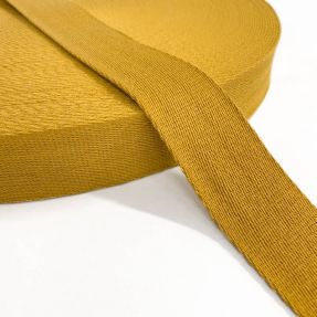Popruh bavlna 4 cm ochre