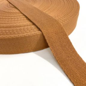 Popruh bavlna 4 cm cognac