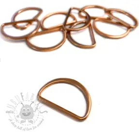 Kovinski polkrog 40 mm copper