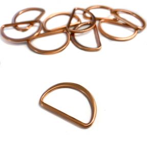 Polokrúžok 40 mm copper