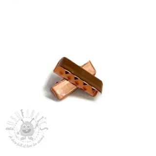 Kovinski zaključek traku 25 mm copper