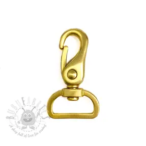 Kovinski karabin 25 mm gold