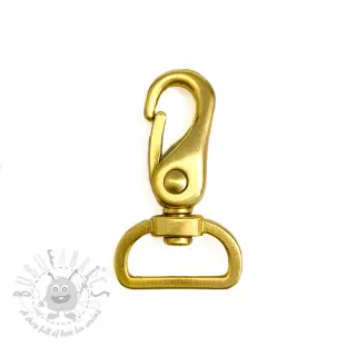 Kovinski karabin 25 mm gold