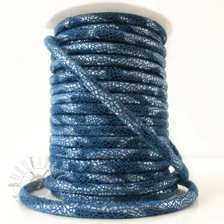 Semiš vrvica Glitter blue