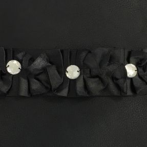 Saten trak Crystal black