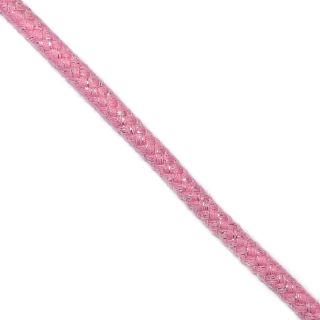Lurex vrvica 10 mm pink