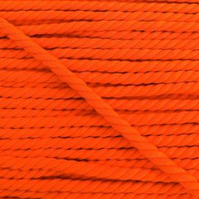 Bombažna vrvica 5 mm neon orange