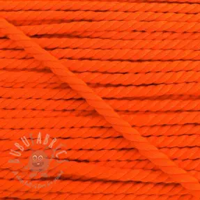 Bombažna vrvica 5 mm neon orange