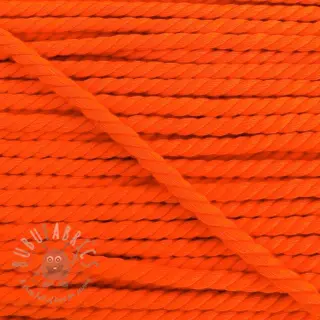 Bombažna vrvica 5 mm neon orange