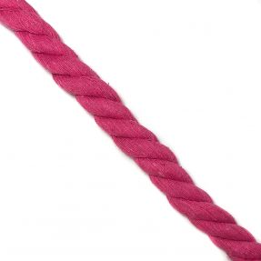 Bombažna vrvica 2,5 cm fuchsia