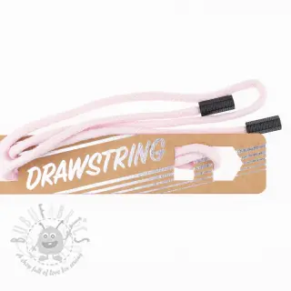 Vrvica za kapuco s končniki 115 cm HEAD1 light pink