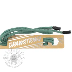 Vrvica za kapuco s končniki 115 cm HEAD1 old green