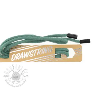 Vrvica za kapuco s končniki 115 cm HEAD1 old green