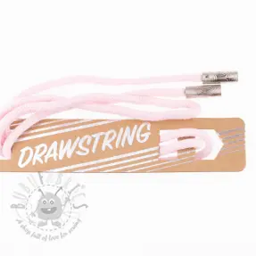 Vrvica za kapuco s konicami 115 cm HEAD2 light pink