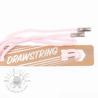 Vrvica za kapuco s konicami 115 cm HEAD2 light pink