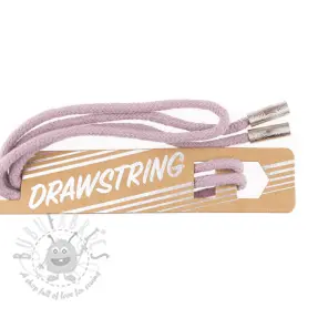 Vrvica za kapuco s konicami 115 cm HEAD2 lilac