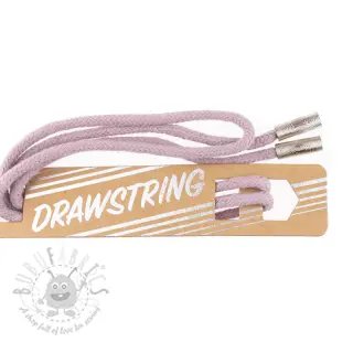 Vrvica za kapuco s konicami 115 cm HEAD2 lilac
