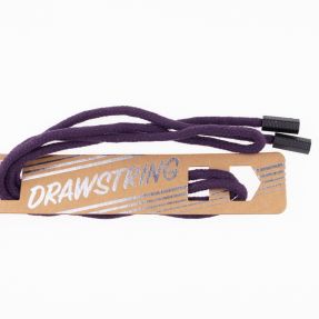 Vrvica za kapuco s končniki 115 cm HEAD1 violet